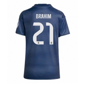 Fotbalové Dres Real Madrid Brahim Diaz #21 Dámské Venkovní Oblečení 2025-26 Krátký Rukáv